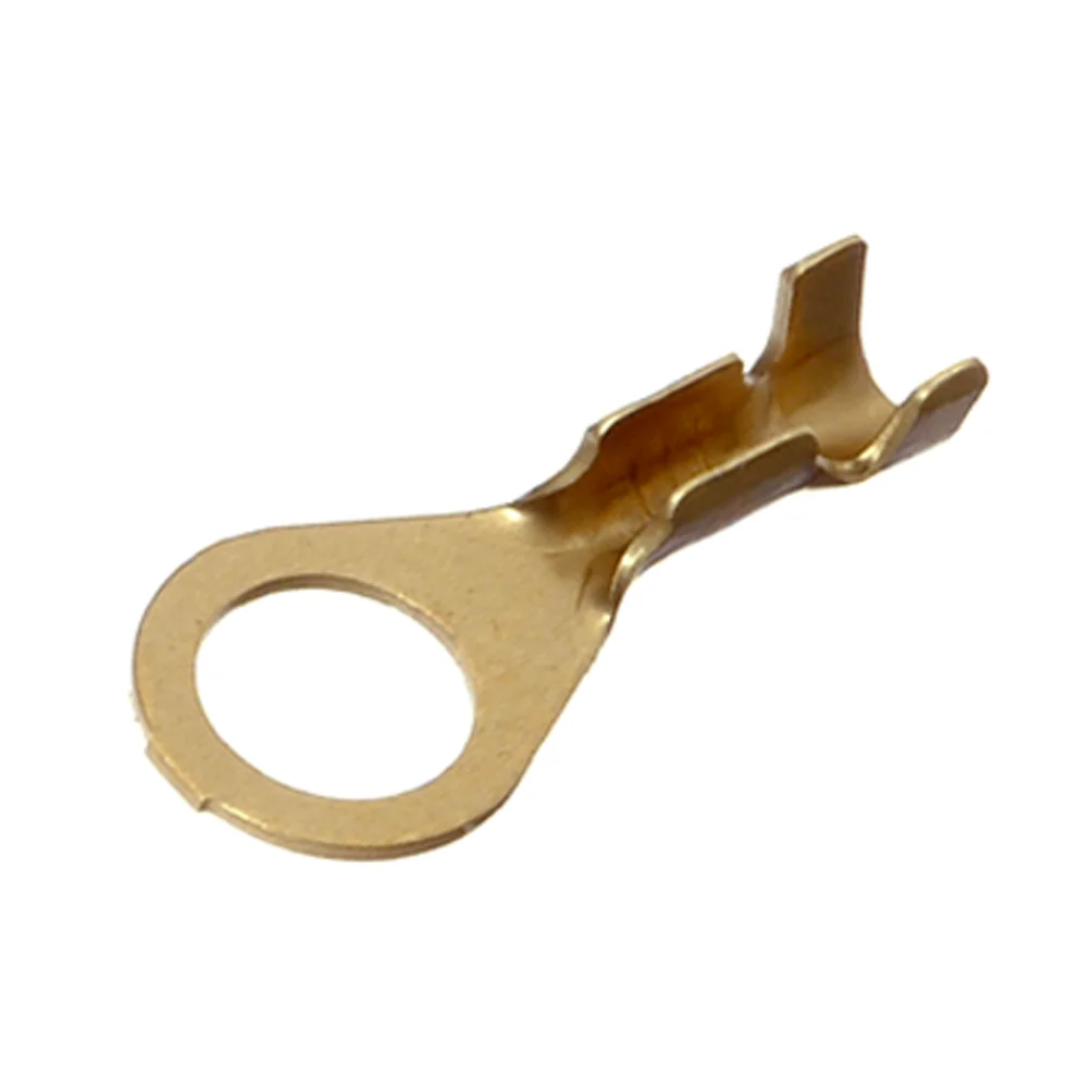 Insulated ring terminal terminal connector 6.6 mm, 100 pcs