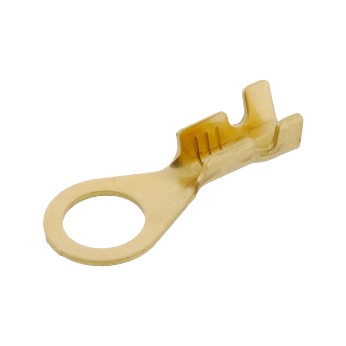 Ring terminal connector unwired 6.5mm, 100 pcs