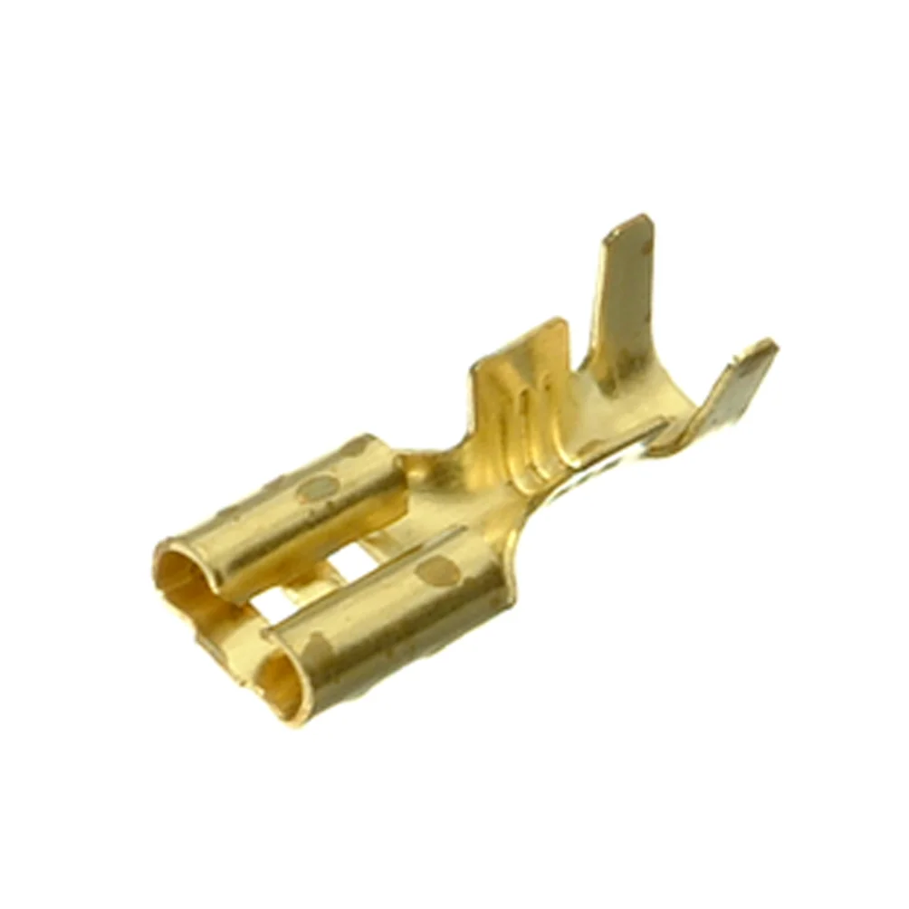 Flat pin fuse holder, insulated, 4.8 mm, 100 pcs