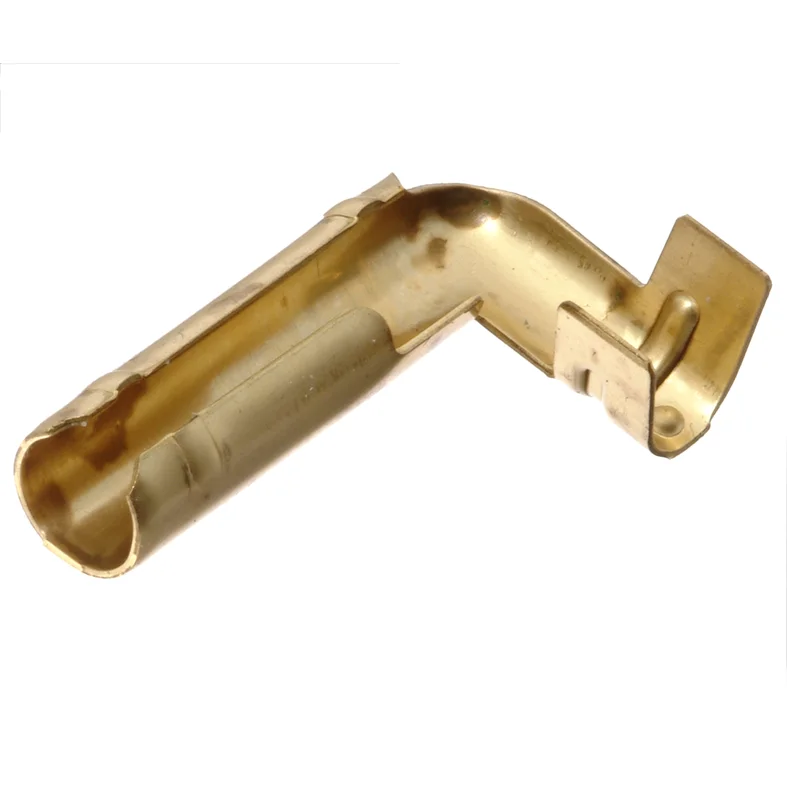 Ignition cable terminal angled insulated.50p