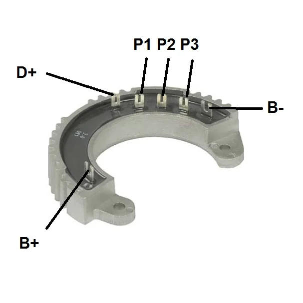 Diode plate Nikko 0-33730-1800