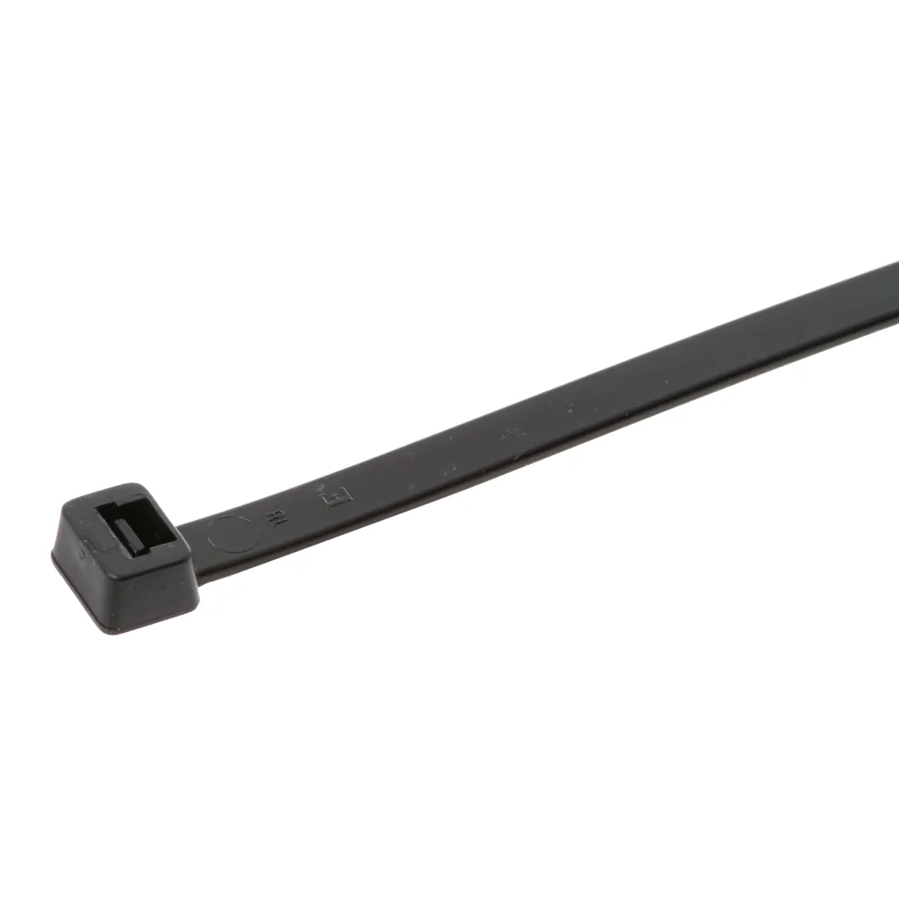 Black cable tie 450x7.5mm, 100 pcs