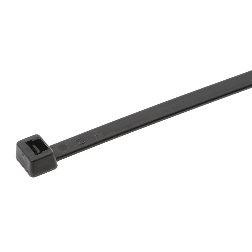 Black cable tie 365x7.8mm, 100 pcs