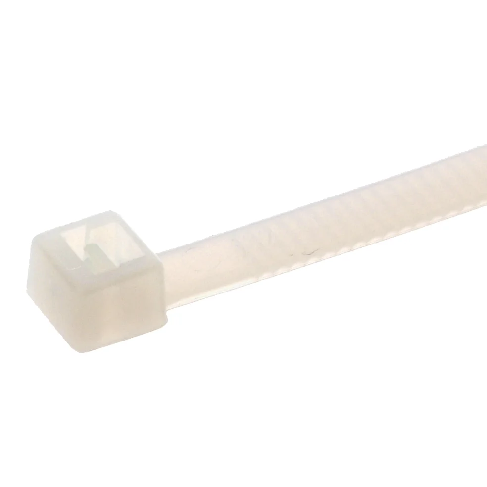 White cable tie 290x4.8mm, 100 pcs