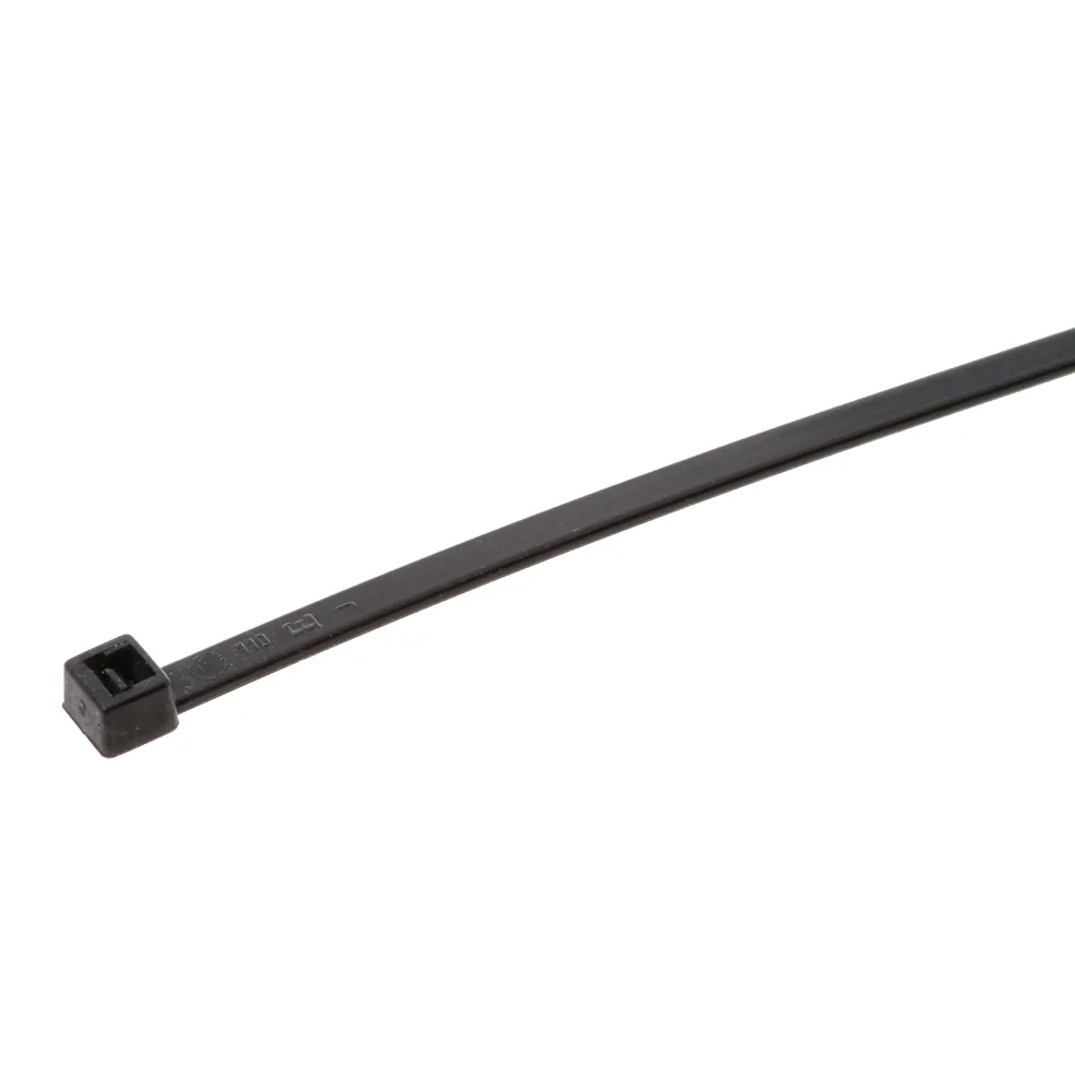 Black cable tie 290x4.8mm, 100 pcs