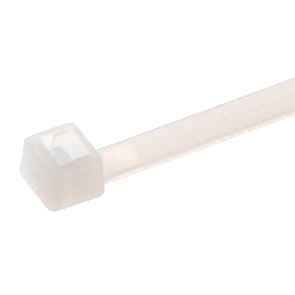 White cable tie 200x4.8mm, 100 pcs