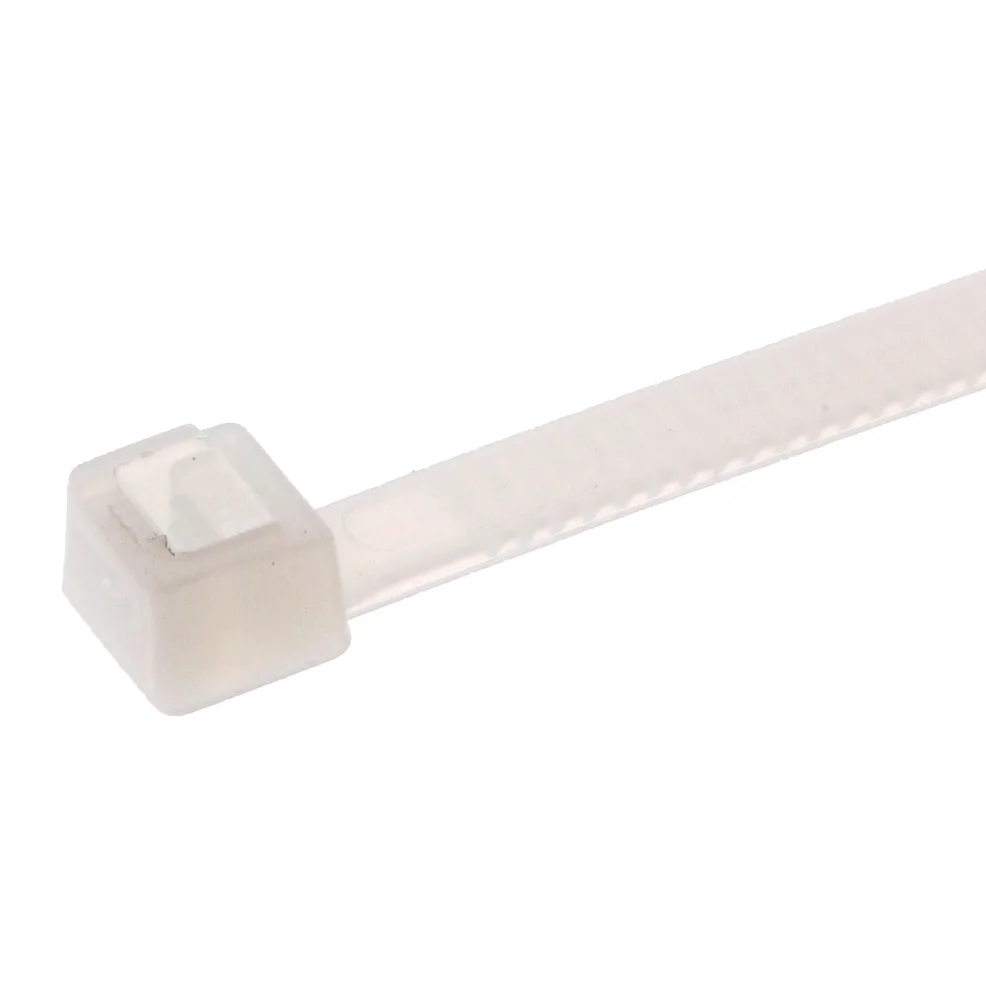 White cable tie 178x4.8mm, 100 pcs