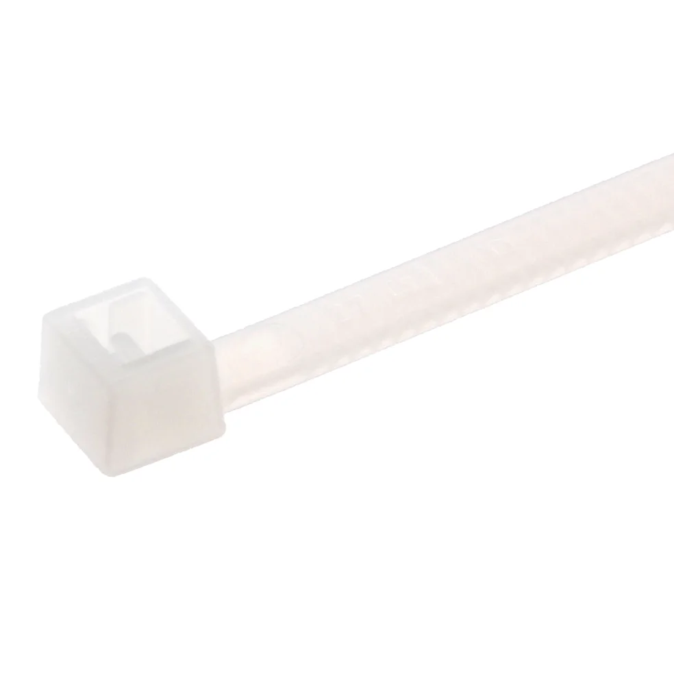 White cable wrap 160x4.5mm, 100 pcs