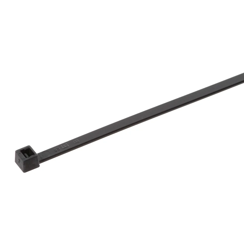 Cable tie black 160x4.5mm, 100 pcs