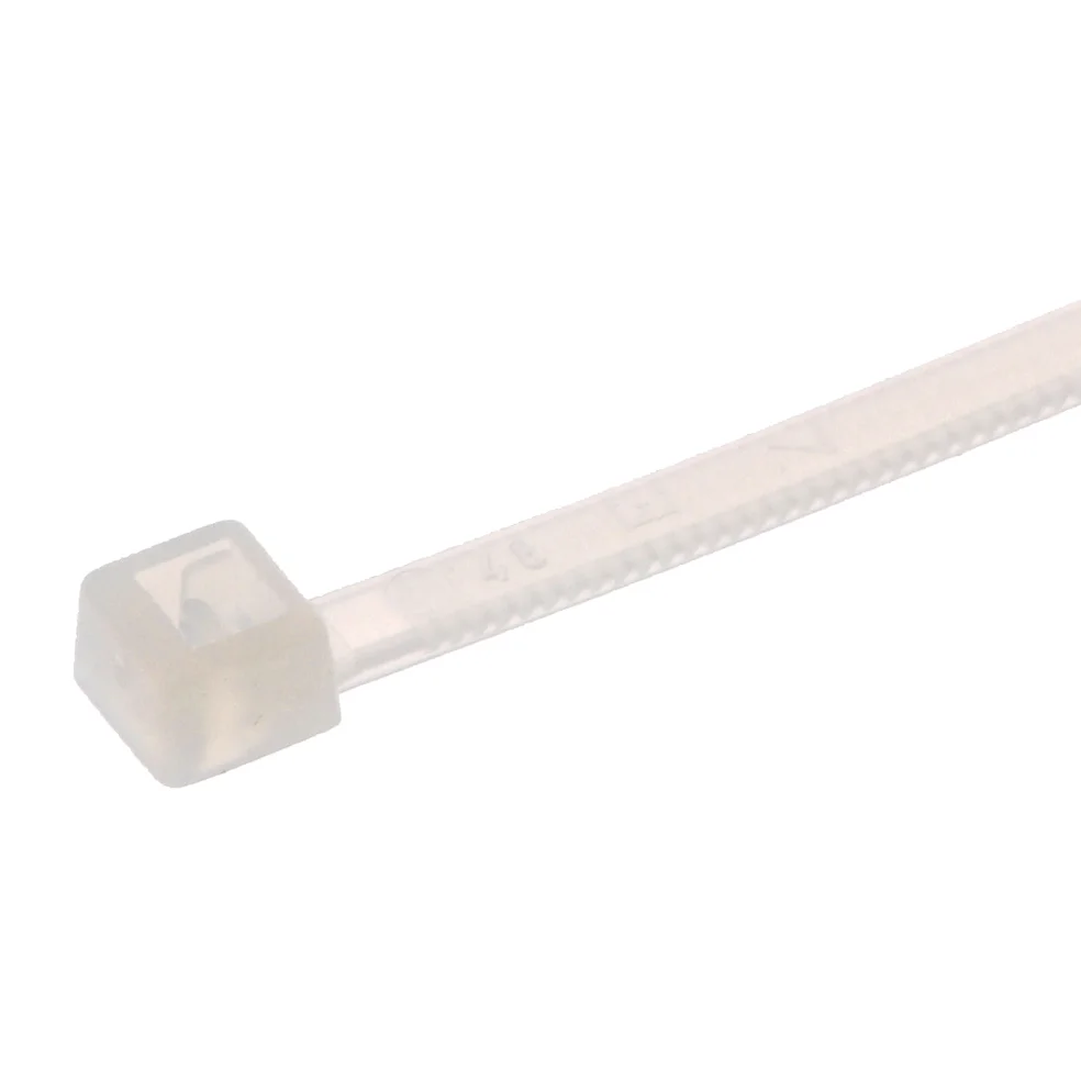 White cable tie 140x3.6mm, 100 pcs