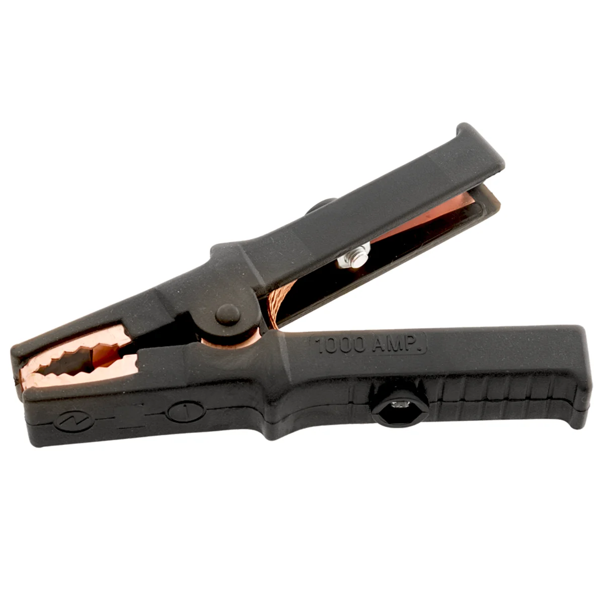 Battery clamp 600A black