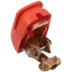 Battery terminal quick-connect red