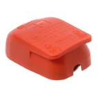Battery terminal quick-connect red