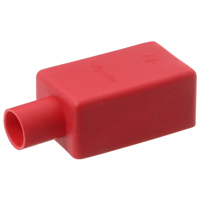 PVC sleeve straight Polish red 10 pcs