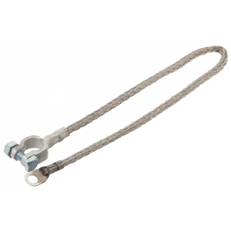 Battery terminal plate, Polish, insulated, 46cm