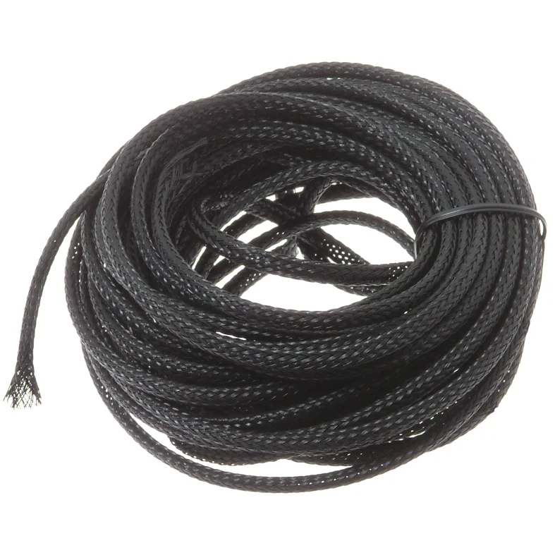 Braided cable sleeve 1-5mm, 5m