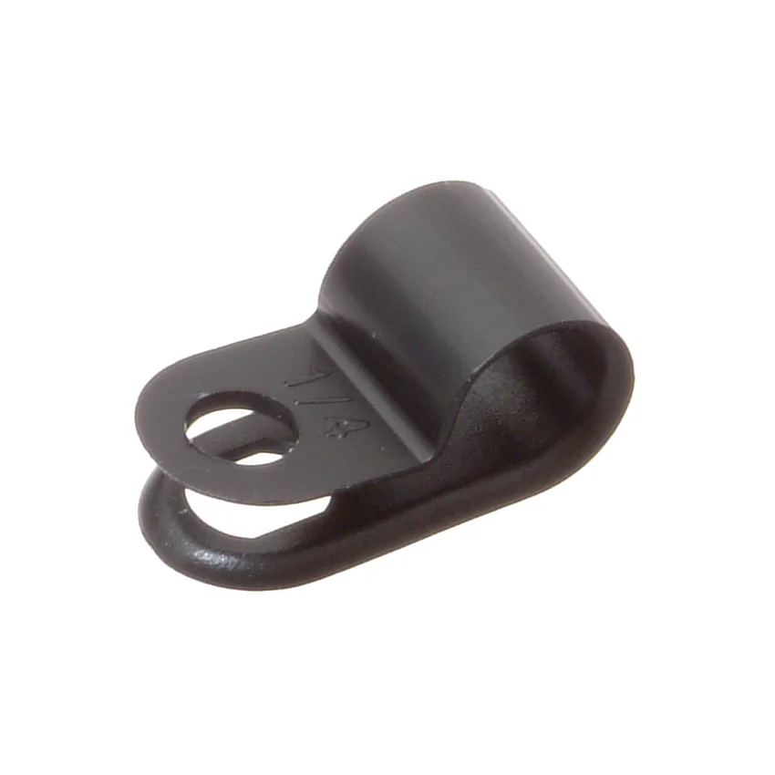 Cable clamp 6.4mm, 100 pcs