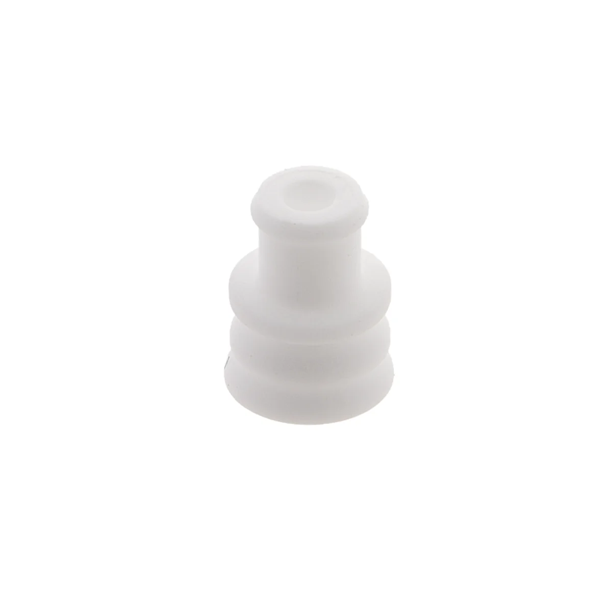 White rubber plug, 100 pieces