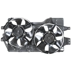 Twin radiator fan Chrysler