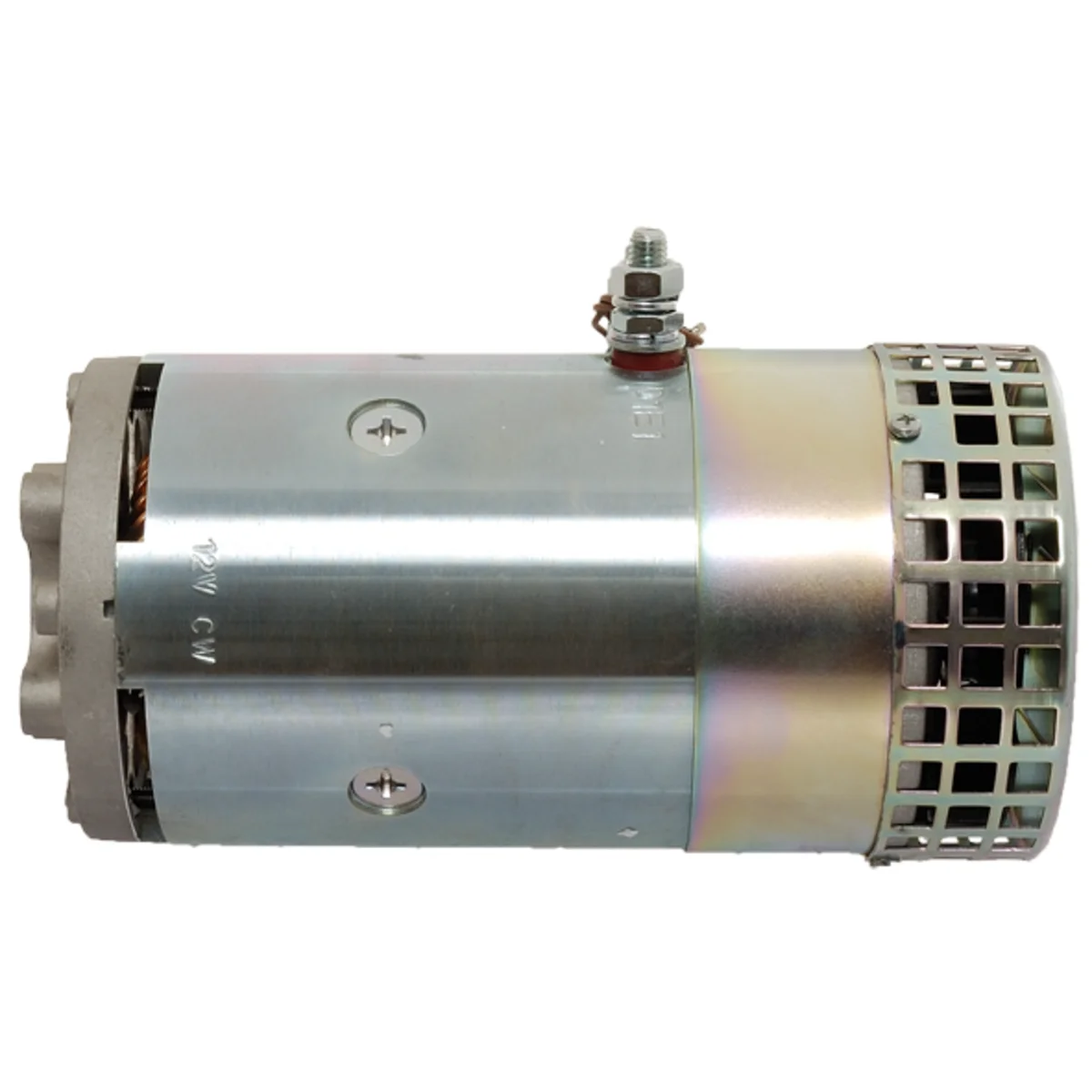 DC motor 12V-3kW, with fan