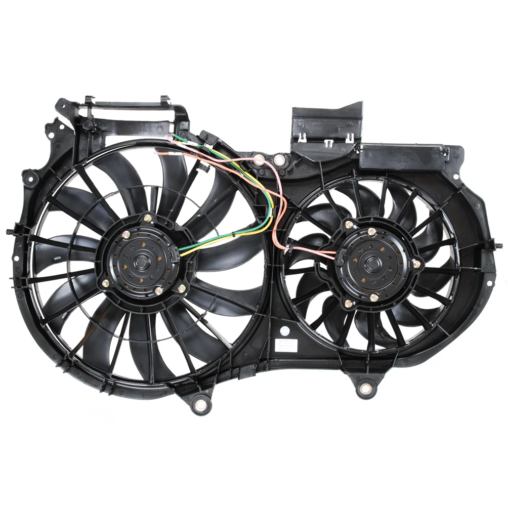 Double radiator fan Audi A4 6-cylinder