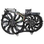 Double radiator fan Audi A4 6-cylinder
