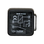Mini relay 5 pins, 24V-20A, N/O