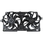 Double radiator fan Chevrolet