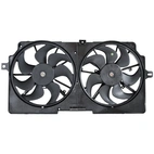 Double radiator fan Chevrolet