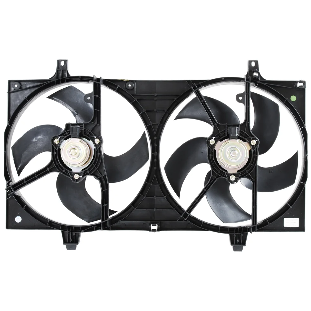 Double radiator fan Nissan