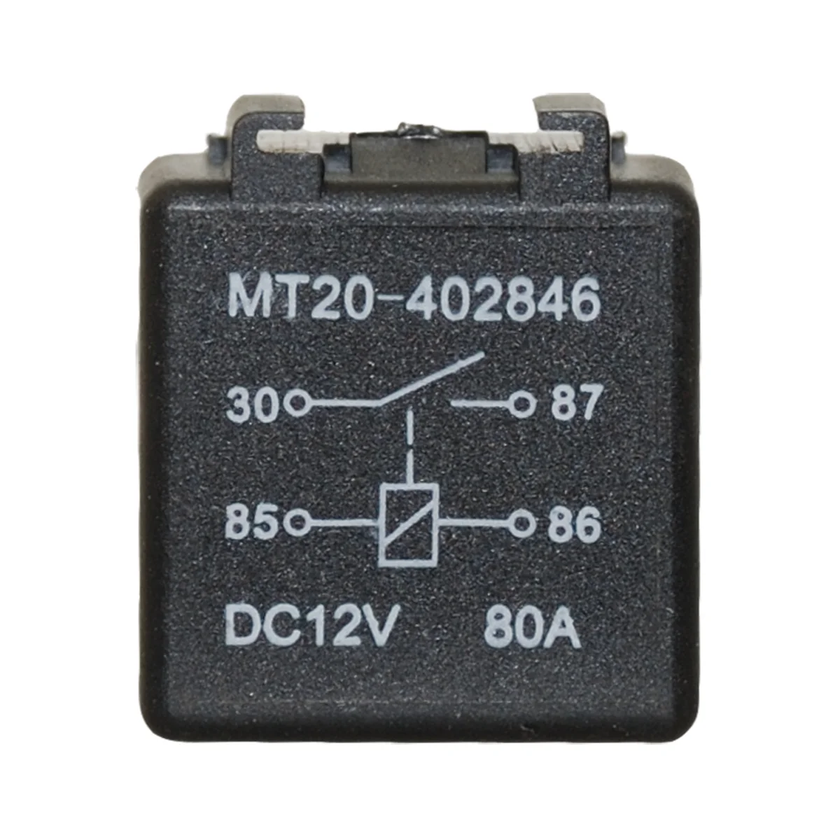 Mini relay HD 12V-80A, 4-pin