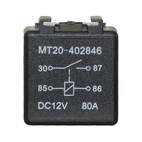Mini relay HD 12V-80A, 4-pin