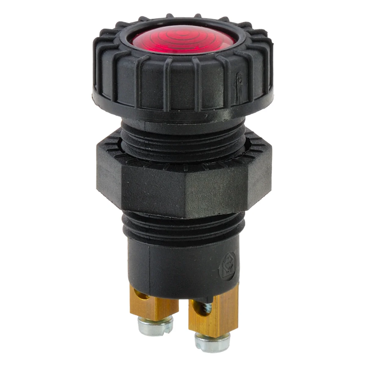 Warning light, Red, Base BA 9s