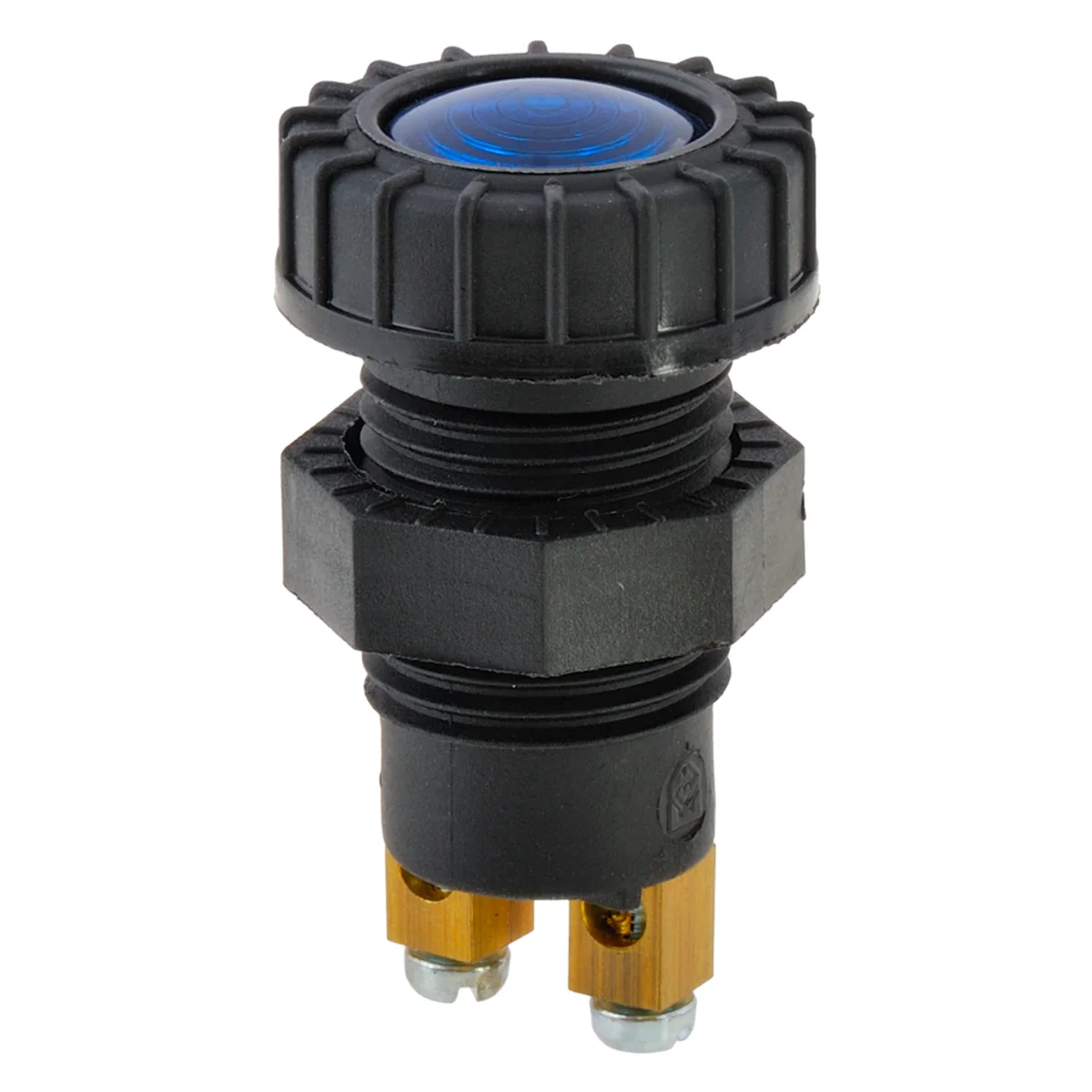 Blue indicator light, BA 9s socket