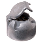 Aluminium pin socket 7 pin.