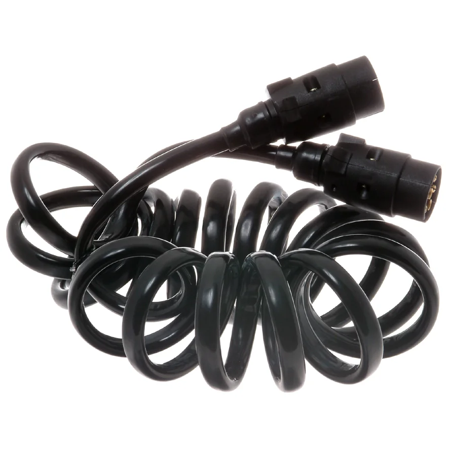 Trailer spiral cable set 7p 2.5m