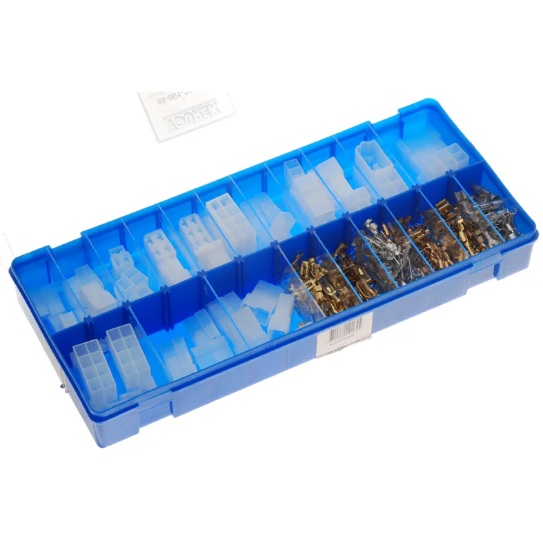 Box, flat pin / bushing / multi-plug