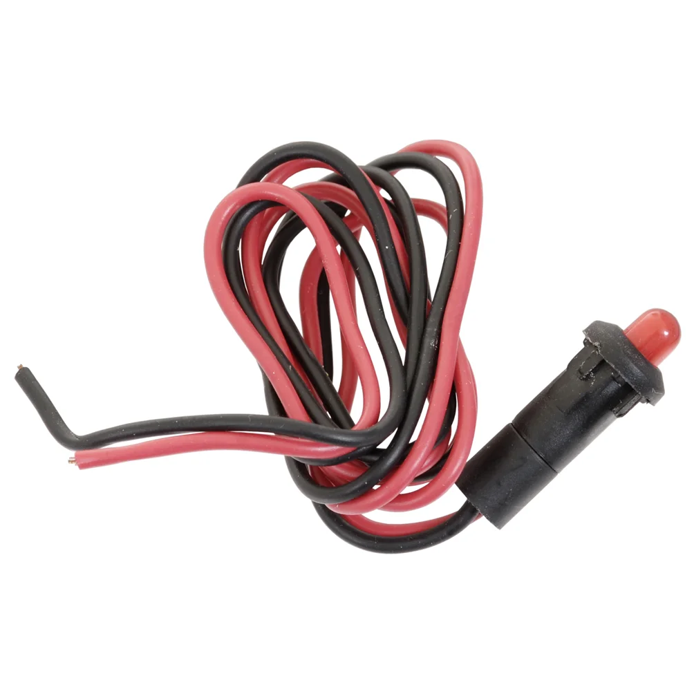 Warning light Red, LED 12V, 7mm