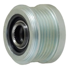 Freewheeling belt. 17x60x40.9, 6 teeth