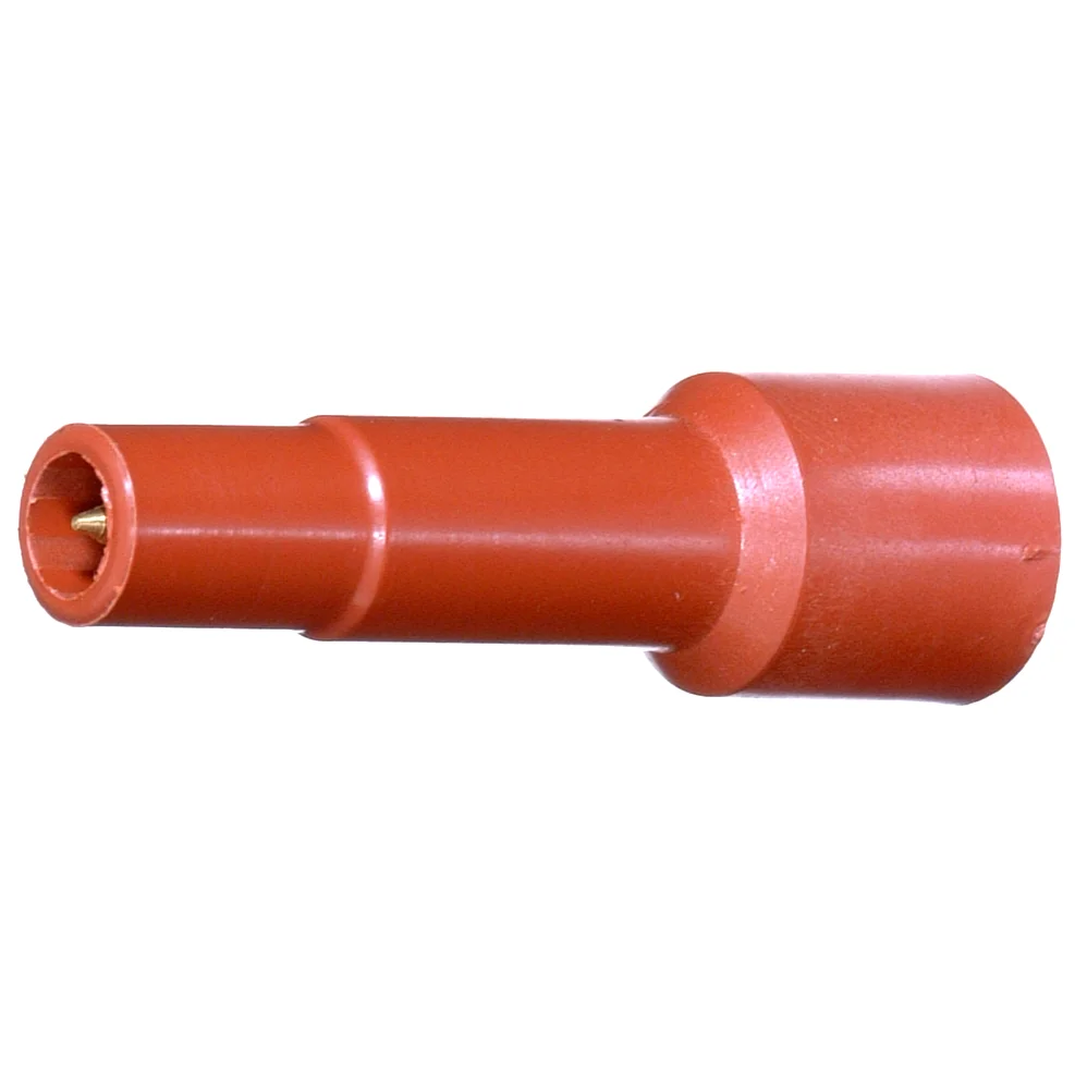 Spark plug cap, straight, 10000 ohm