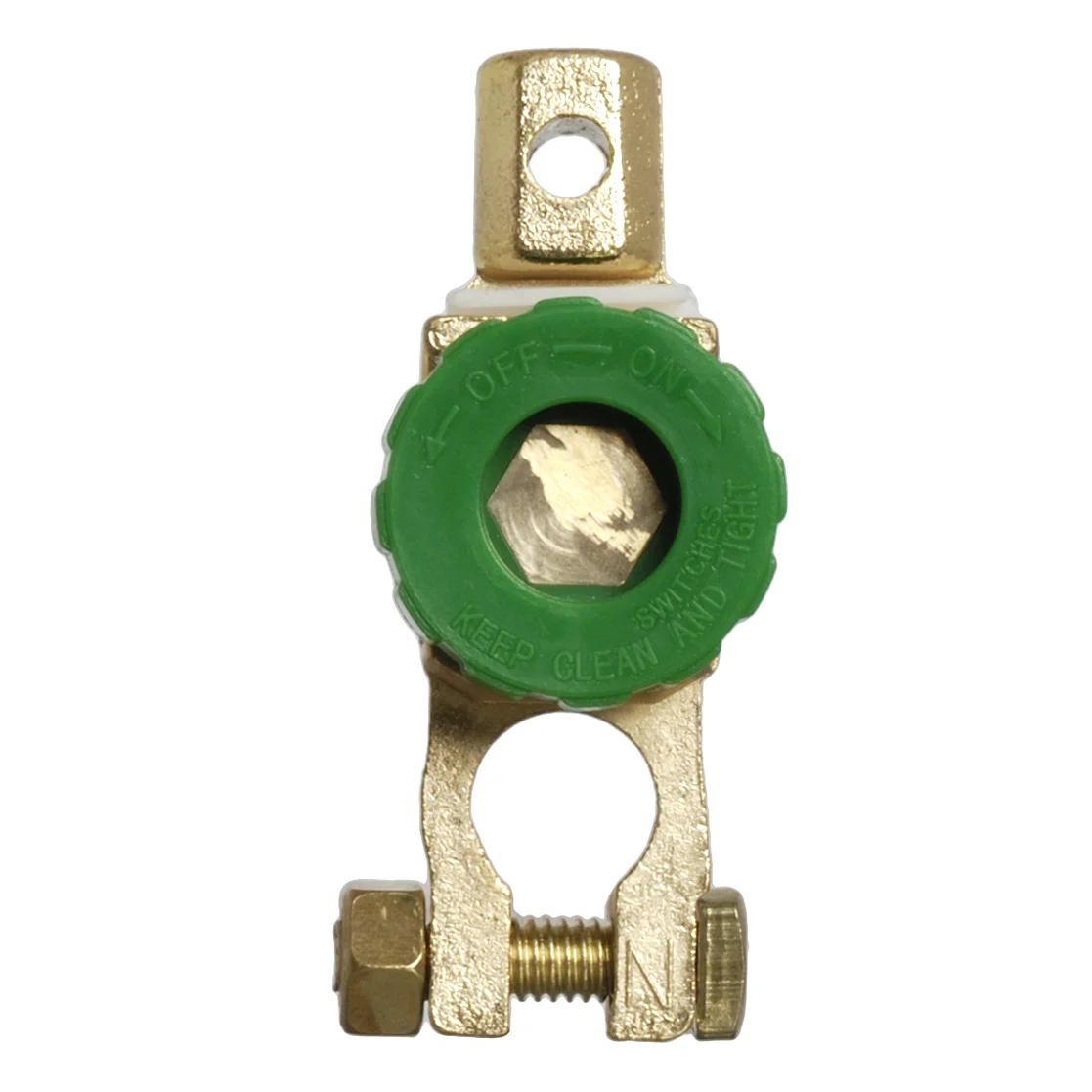 Battery switch Polish Green