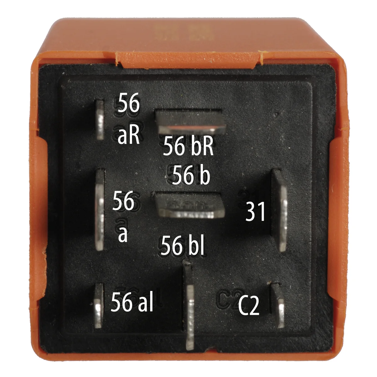 Light relay Saab 900/9000, 8 terminals