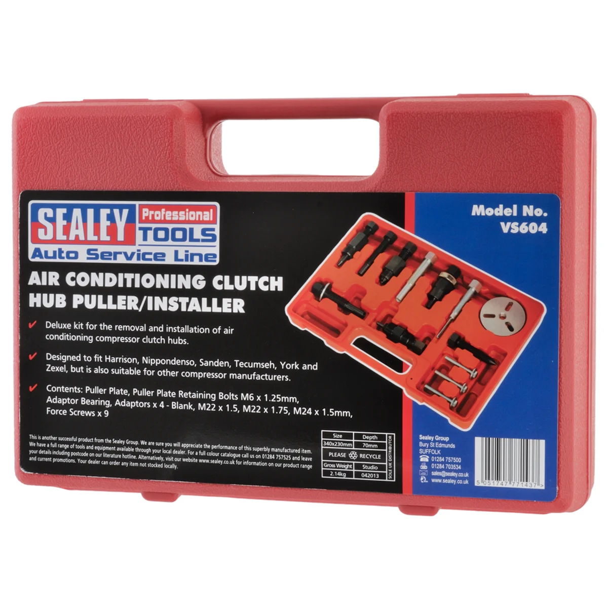 A/C Clutch Disc removal kit.