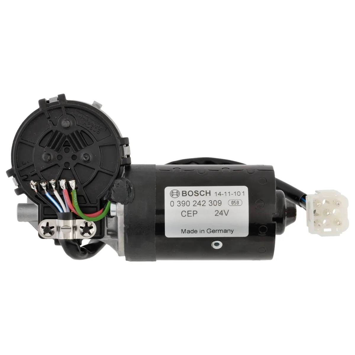 Wiper motor fits Volvo BM, 24V