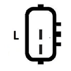 Kia Alternator 12V-110A, 7 teeth