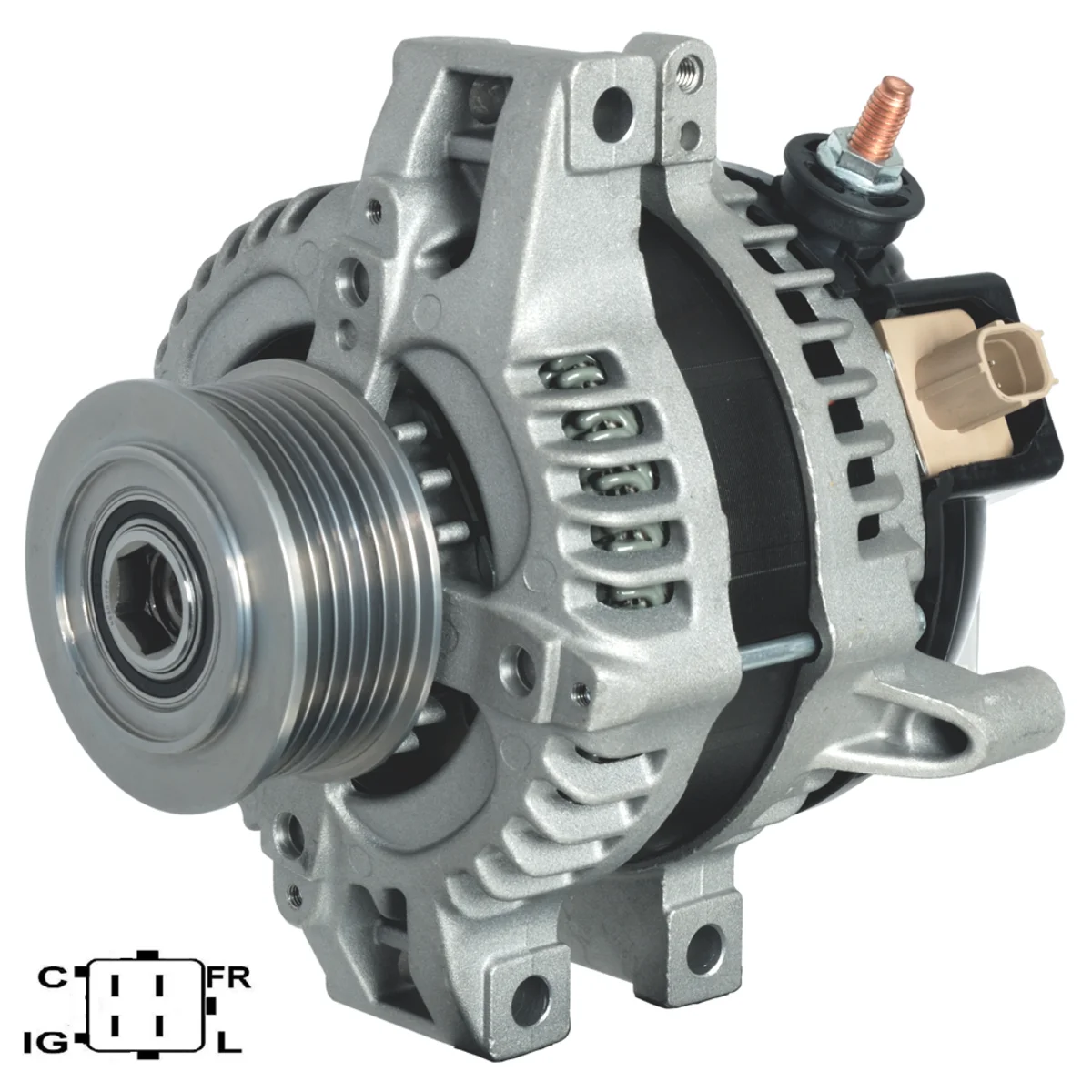 Honda Diesel Alternator 12V-130A