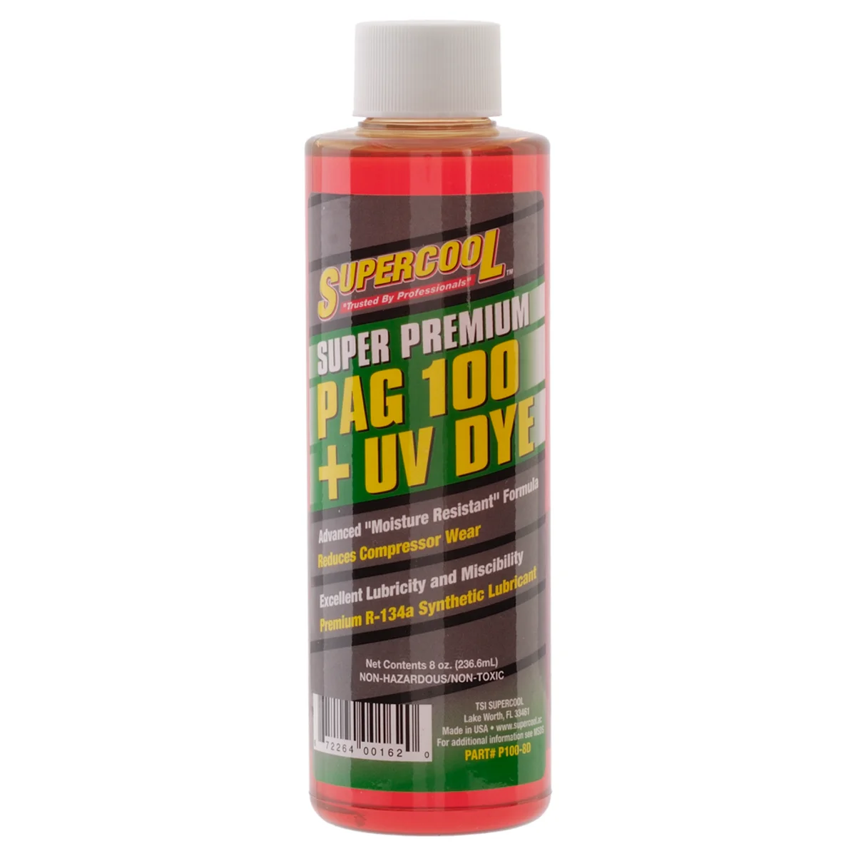 PAGE 100, A/C Oil 0.25L + UV color