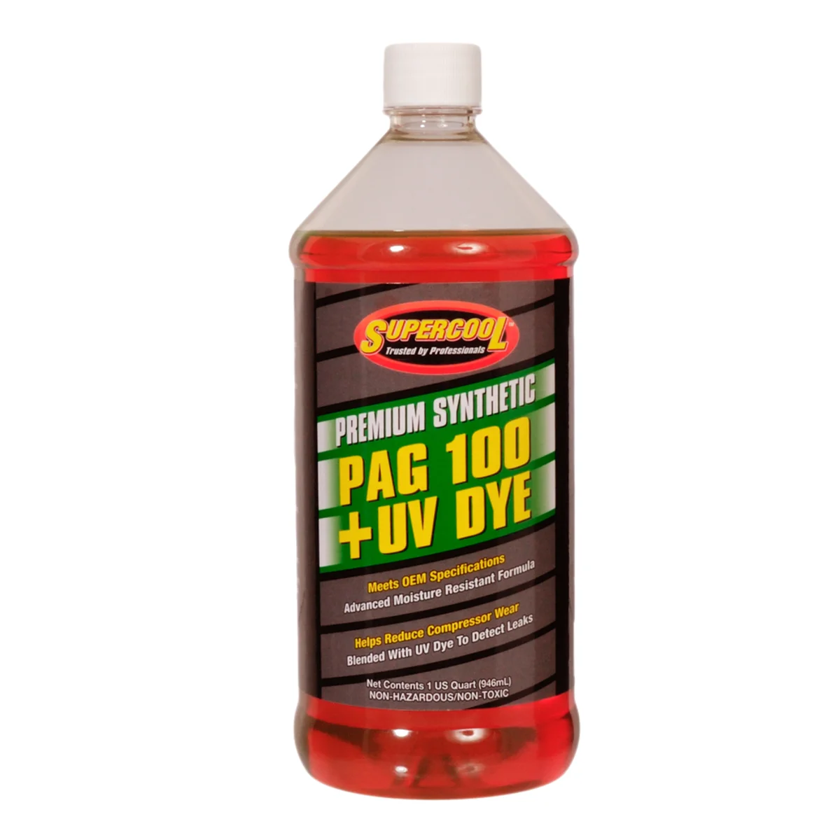 PAG 100, A/C Oil 1.0L + UV color