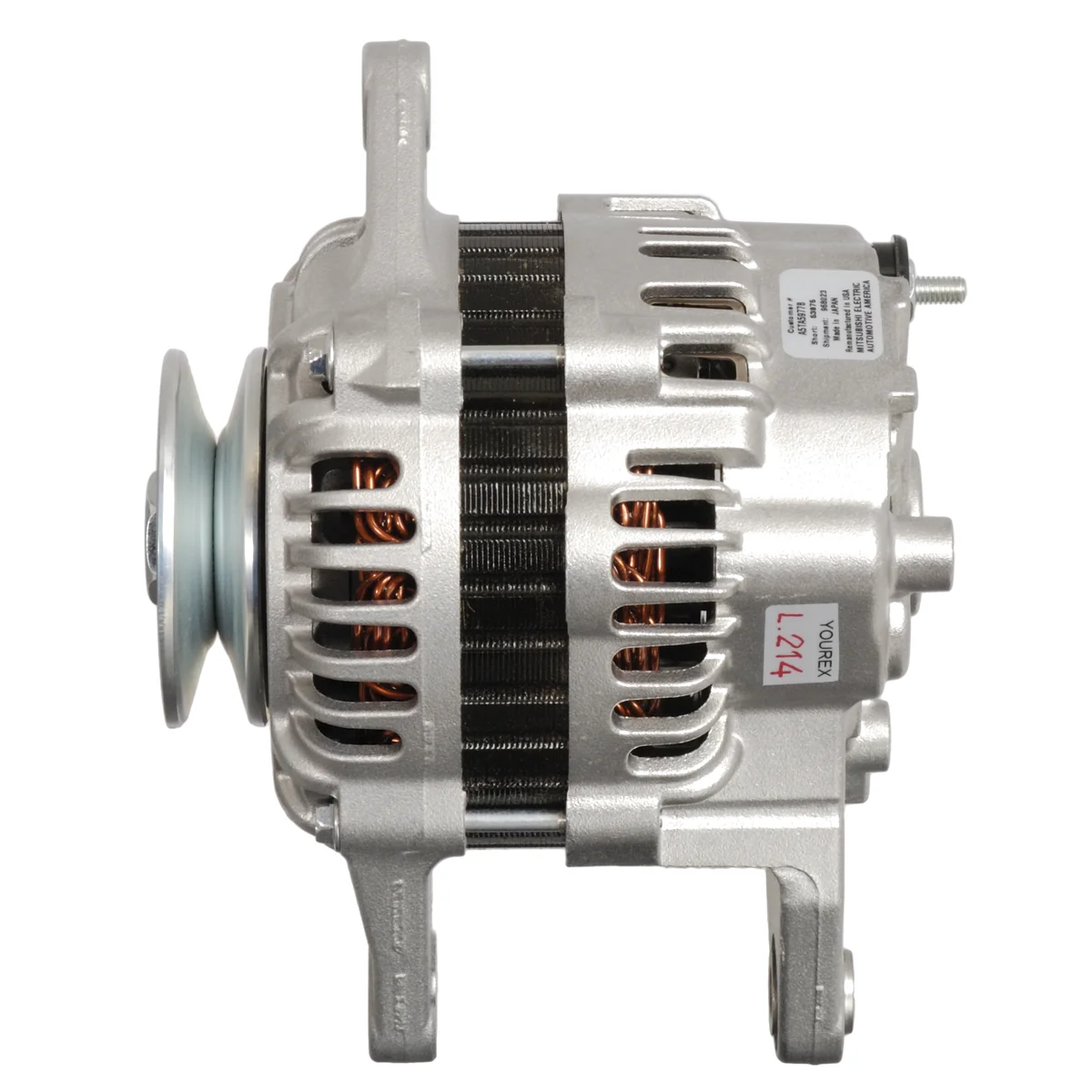 Kubota V3307 Alternator 12V-80A